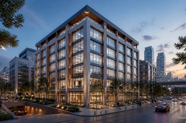 Yıldız Residence Gayrettepe – Yıldız Posta Caddesi’nde Modern Ticari Ofis ve Rezidans