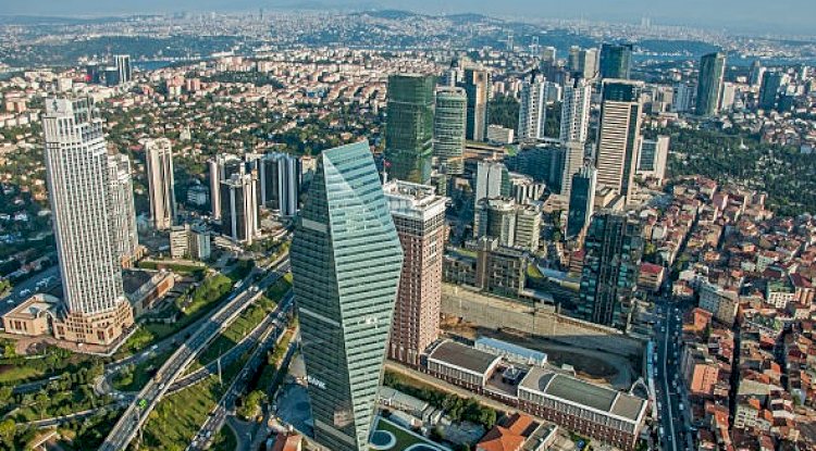How did the commercial real estate market fare in the Beşiktaş region in 2024?