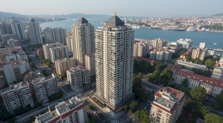 Büyükdere cd üzerinde yeni rezidans mesken yaşam alanı.